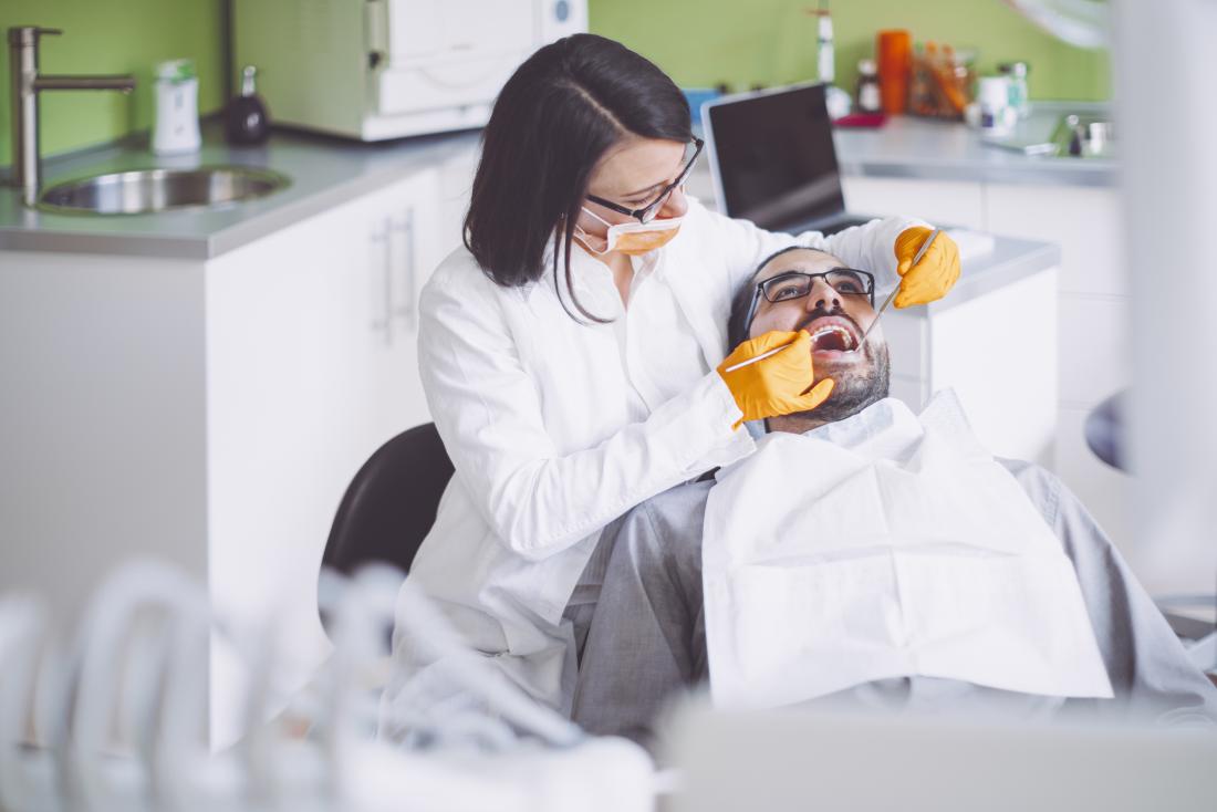 Dry mouth and tooth decay are possible complications of scleroderma.