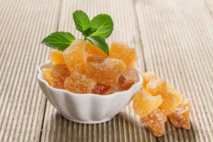 Candied ginger