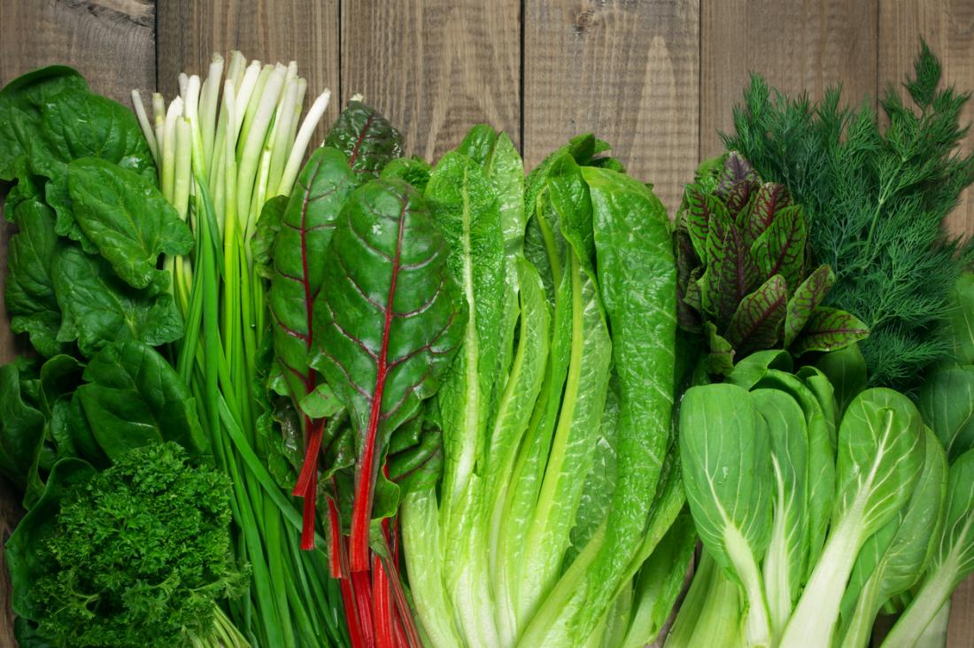 Vitamin A leafy greens