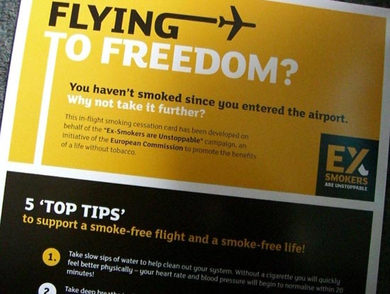 Flying to freedom card