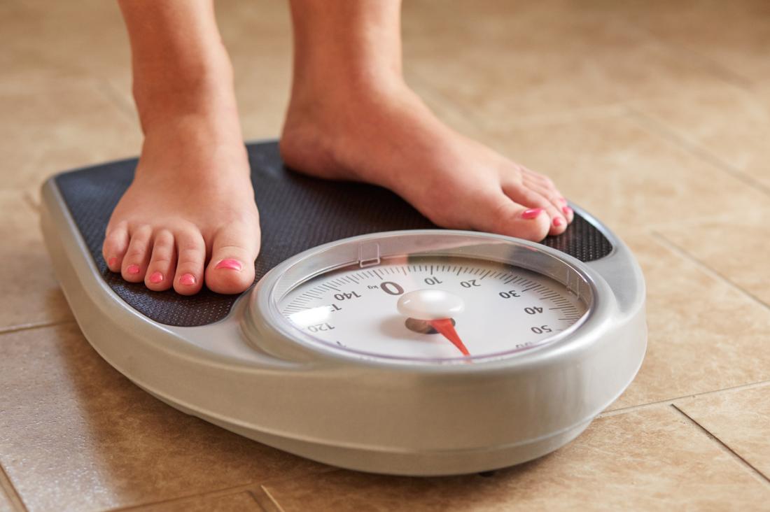 Standing on the scales