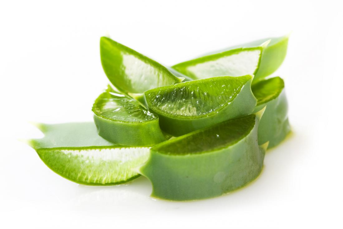 Aloe vera gel has many medicinal properties, and is often used in creams and lotions.