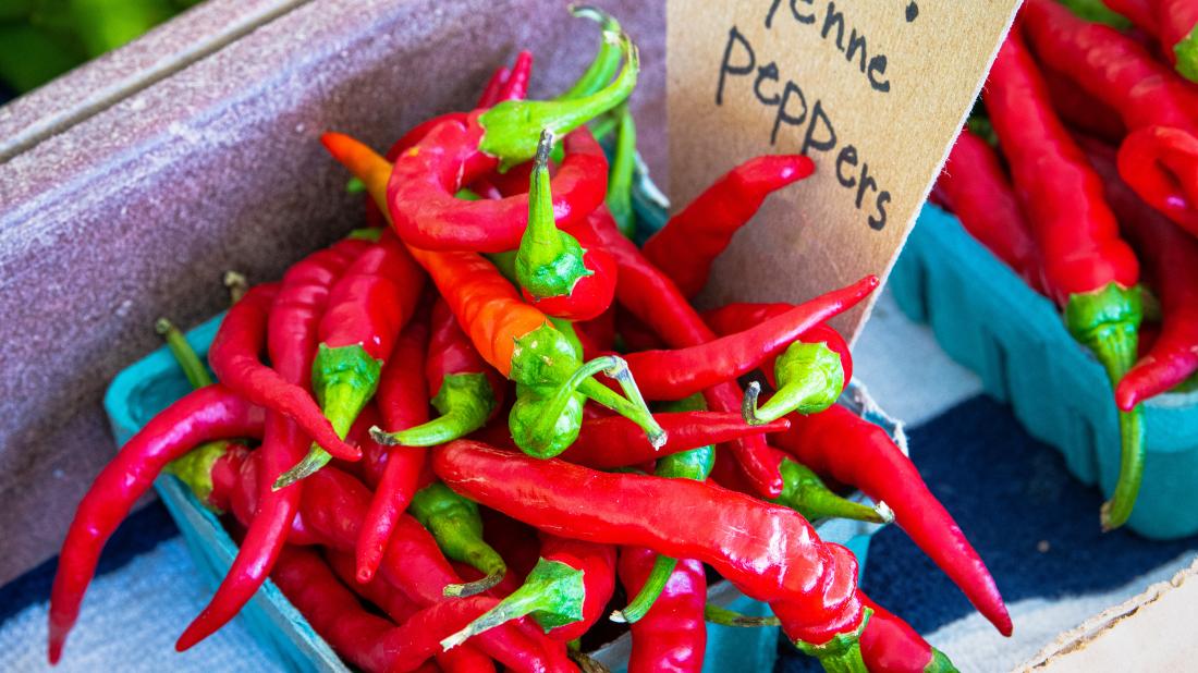 Benefits for Cayenne Pepper 