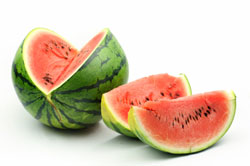 slices of watermelon