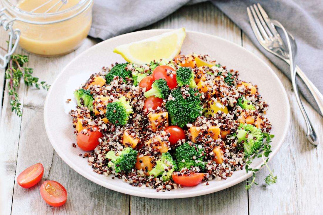 Quinoa salad.