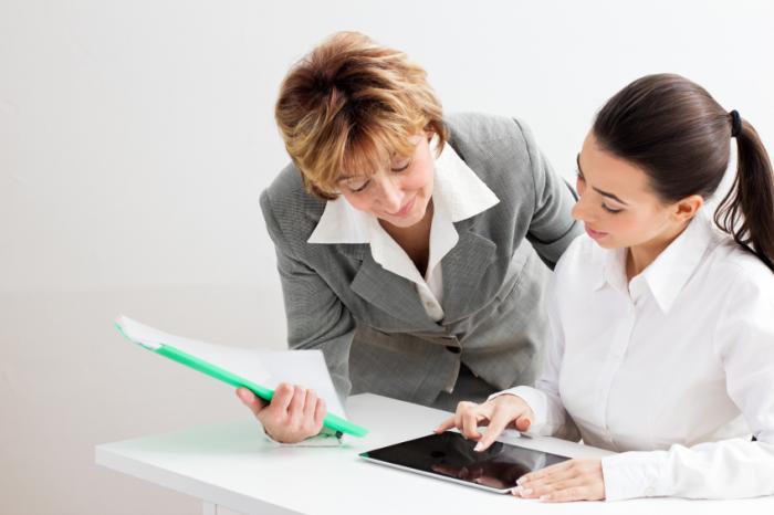 Women working