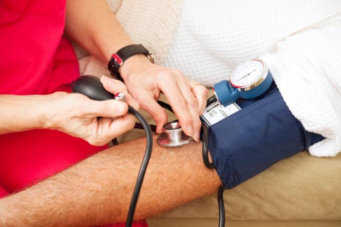 Blood pressure check