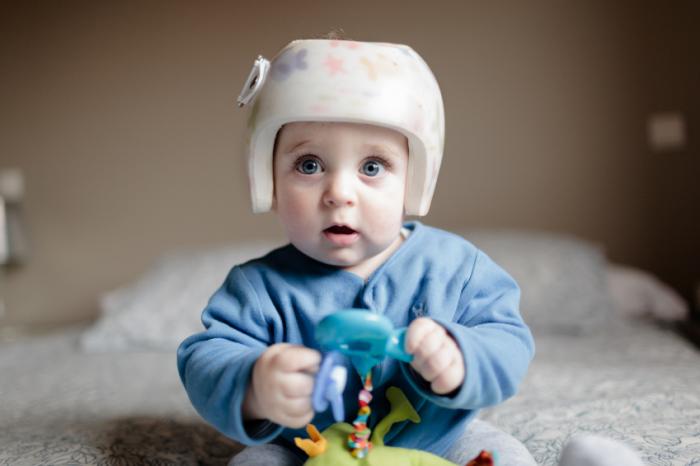 baby helmet with face guard
