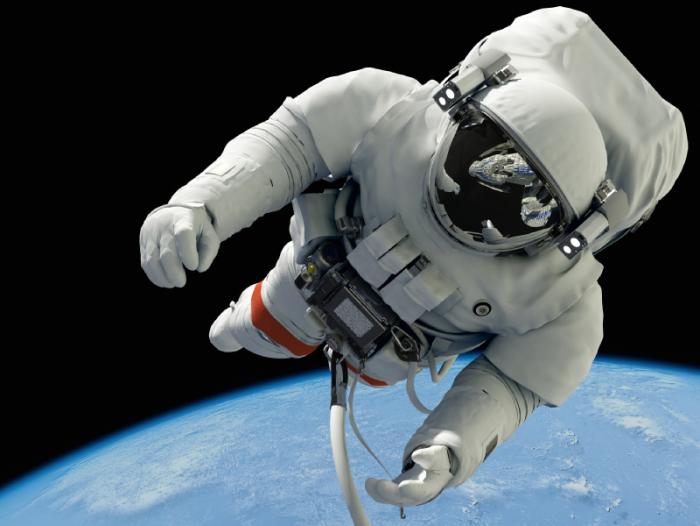 Astronaut in space