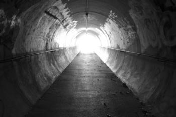Light at the end of a tunnel