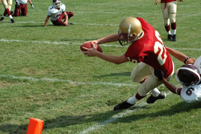 A football game