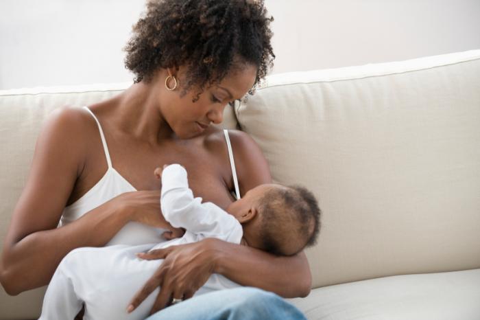 breastfeeding mother