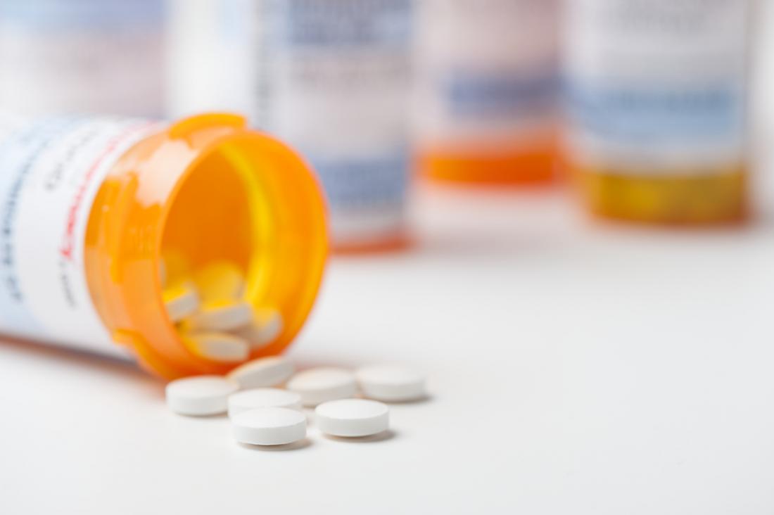 Medication on table