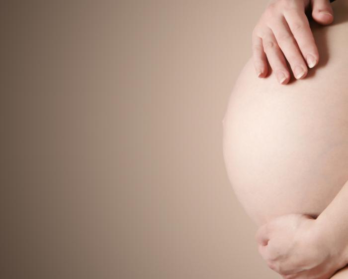 A pregnant woman