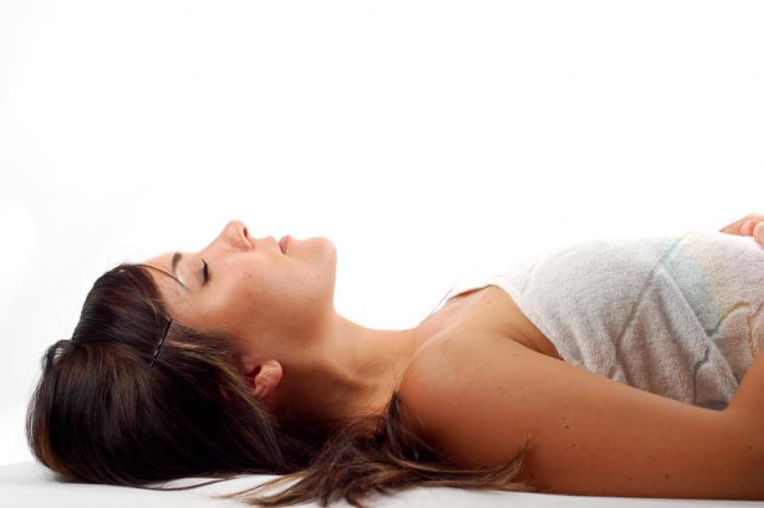 Woman relaxing