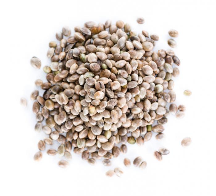 Hemp seeds.