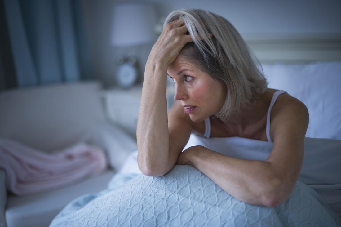 woman after sleepwalking