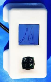 Image of handheld device that can detect Ebola RNA