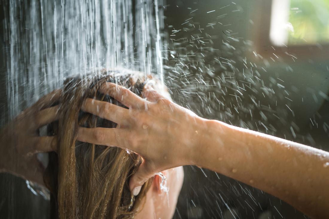 Washing hair