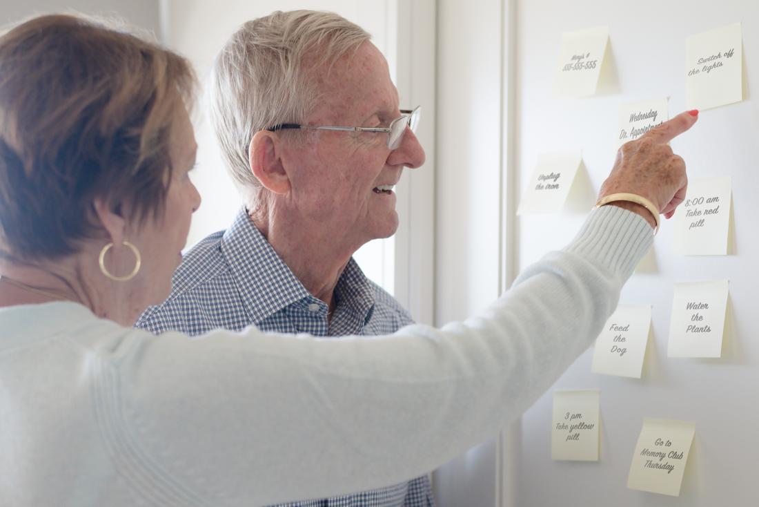 Post-it notes for memory
