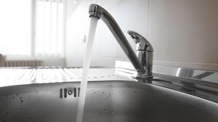 A running tap