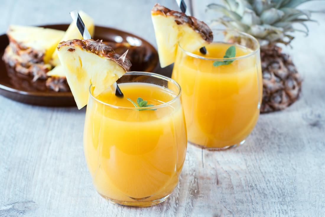 A Special Recipe to Prepare Delicious Pineapple Flavor Juice