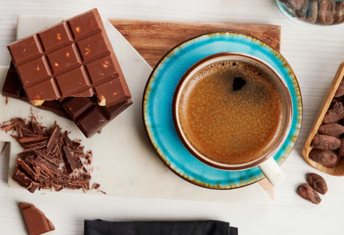 chocolate and coffee