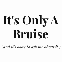Only a bruise logo