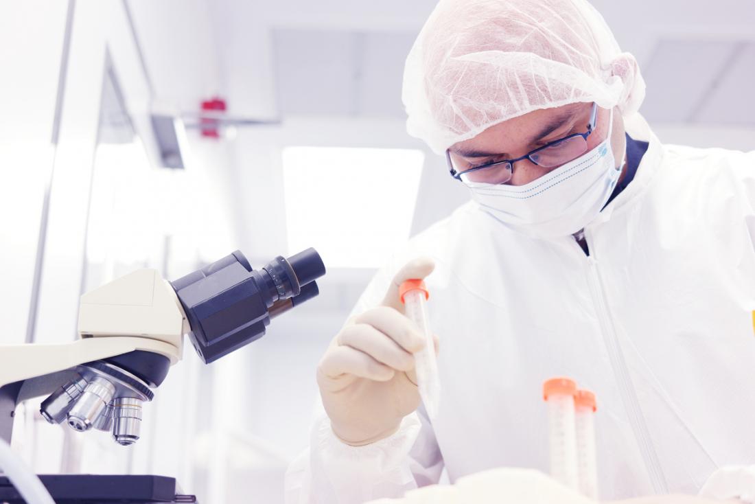 scientist working in a lab