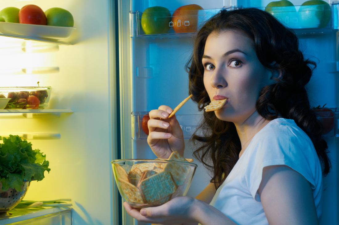 Late-night snacking could be damaging your skin