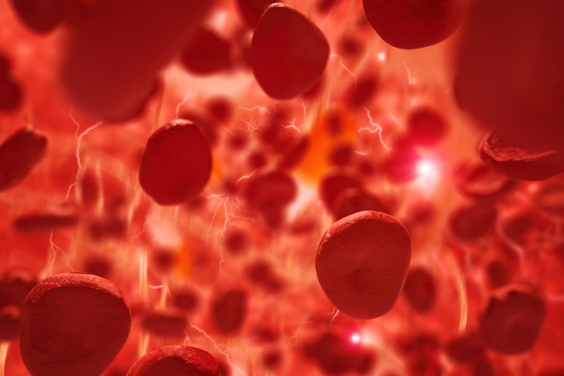 Red blood cell platelets.
