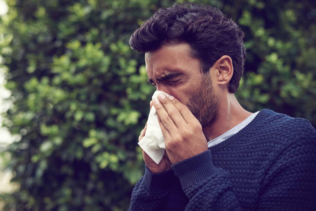 blowing of the nose