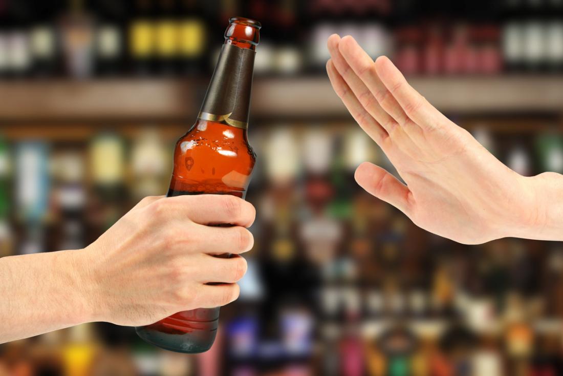 rejecting a beer