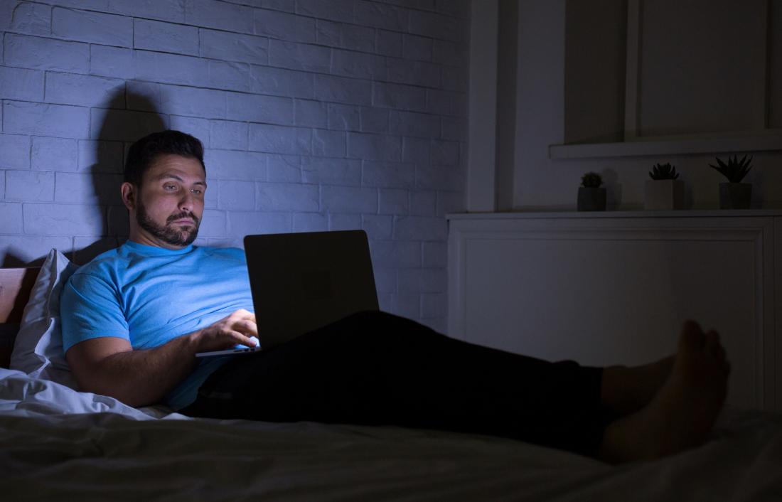 Limiting use of digital devices close to bed time may help to reduce sleep-disrupting blue light exposure.