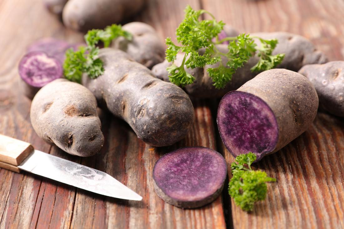 are purple potatoes safe for dogs