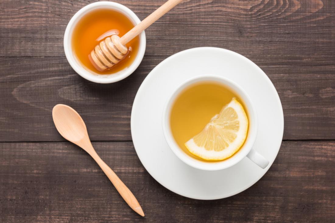 honey and lemon tea