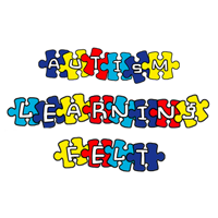 autism learning felt logo