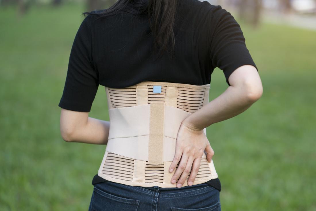 How is levoscoliosis treated in adults?