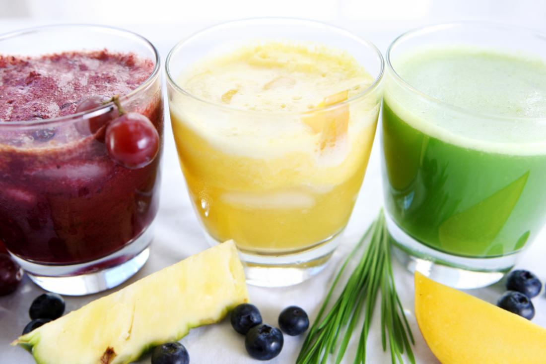 vegetable and fruit juices