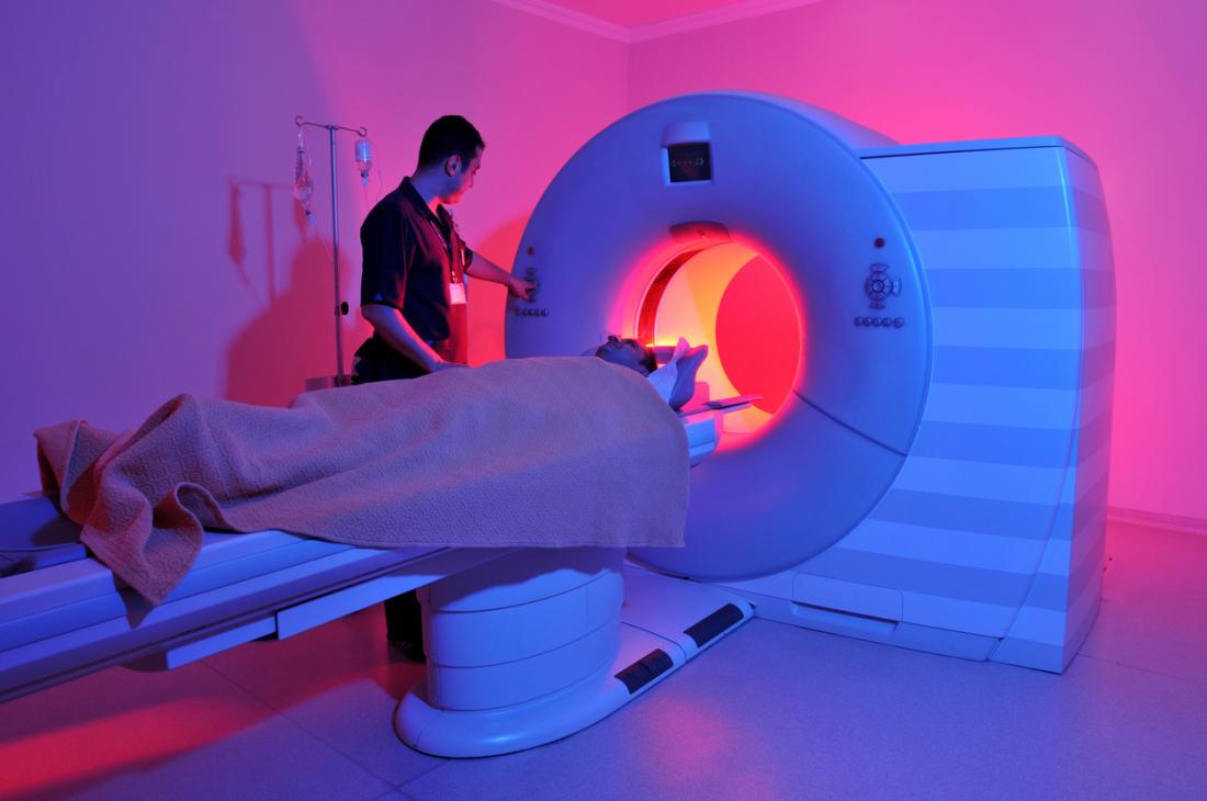 an mri scanner being used to detect prostate cancer