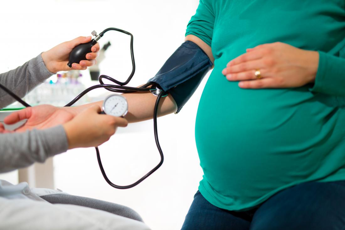 blood pressure chart pregnancy