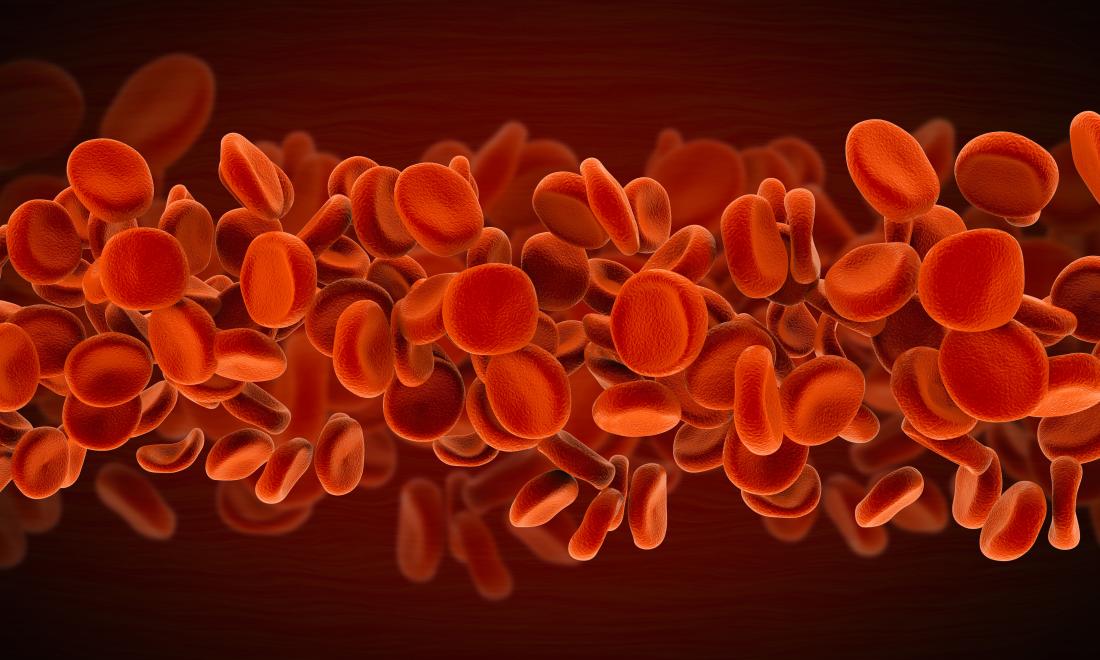 3d red blood cells