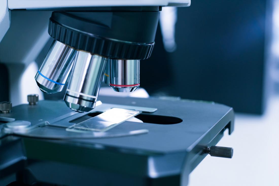 microscope used to check prostate biopsy