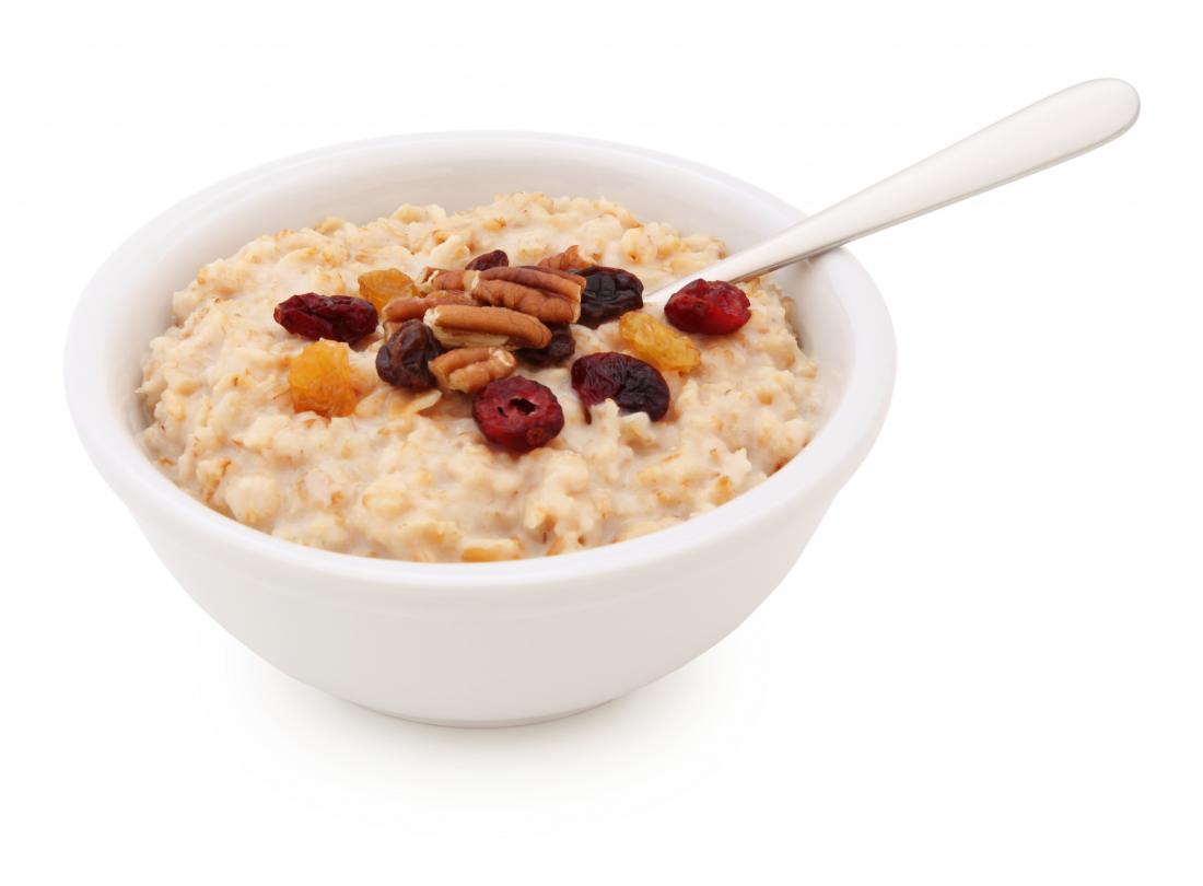 high fat diet and oatmeal