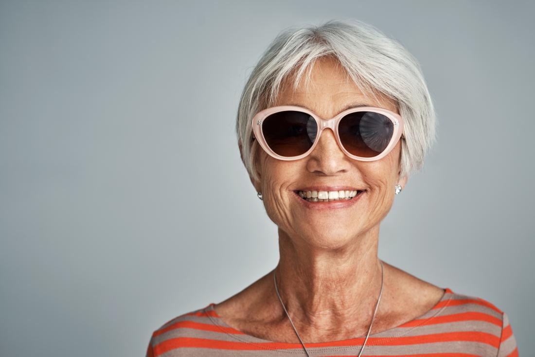 cool senior lady