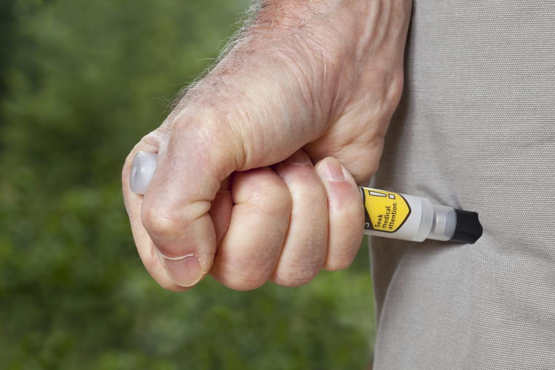 An EpiPen may help to treat anaphylaxis