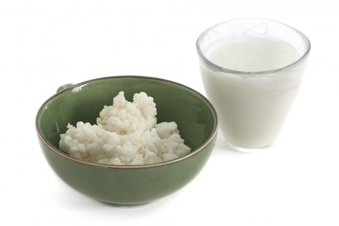 Kefir drink and fungus