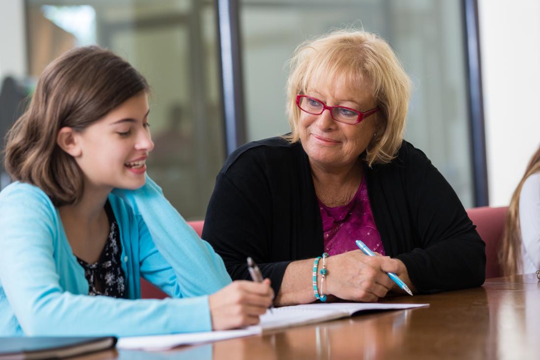 Child being assessed by psychologist