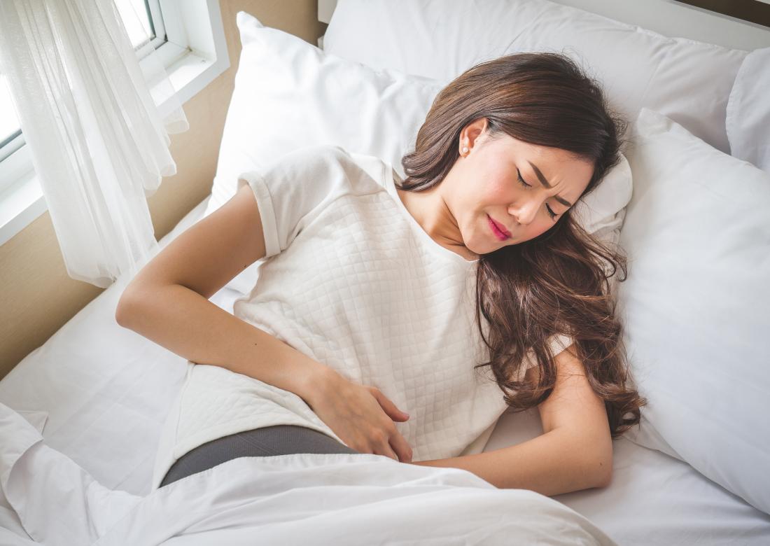 Abdominal cramps and vaginal discharge: Causes and treatment
