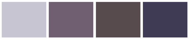 Gray color palette.